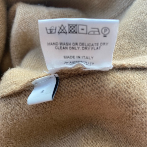 J.W. Anderson Multipocket Camel Wool Cashmere Sweater - S - Picture 15 of 16